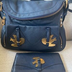 Vintage Marc by Marc Jacobs Petal to the metal blue Shoulder bag & Wallet indie